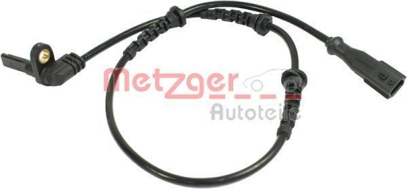 METZGER 0900886 Sensor, Raddrehzahl f&uuml;r DACIA/RENAULT VA links/rechts