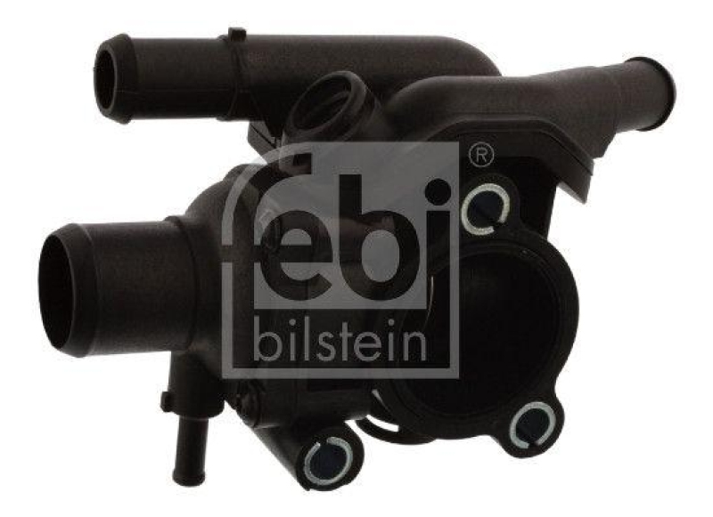 FEBI BILSTEIN 45220 K&uuml;hlwasserflansch mit Thermostat und Dichtung f&uuml;r Ford