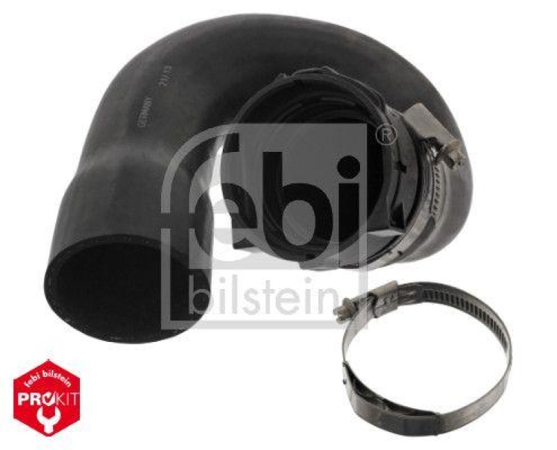 FEBI BILSTEIN 49126 Kühlwasserschlauch mit Schlauchschellen für Scania