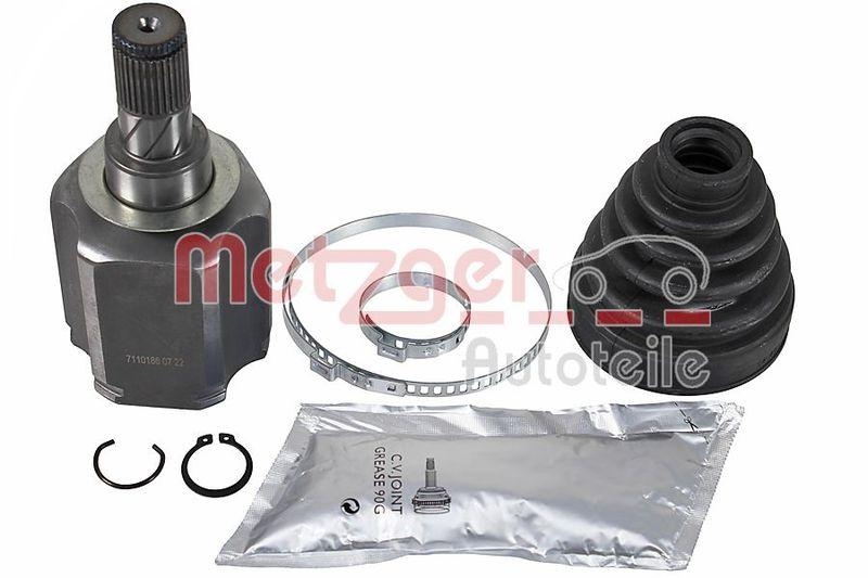 METZGER 7110186 Gelenksatz, Antriebswelle f&uuml;r RENAULT VA links GETRIEBESEITIG