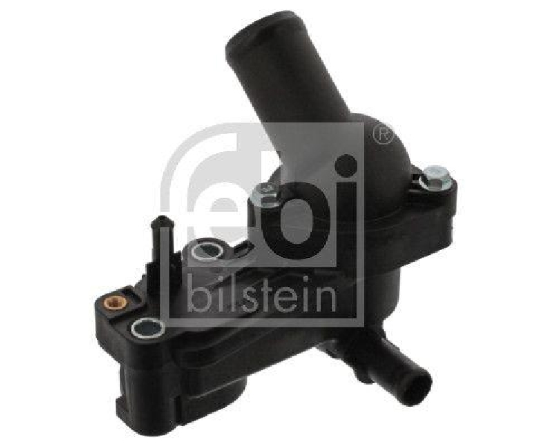 FEBI BILSTEIN 45227 K&uuml;hlwasserflansch mit Thermostat und Dichtung f&uuml;r Ford