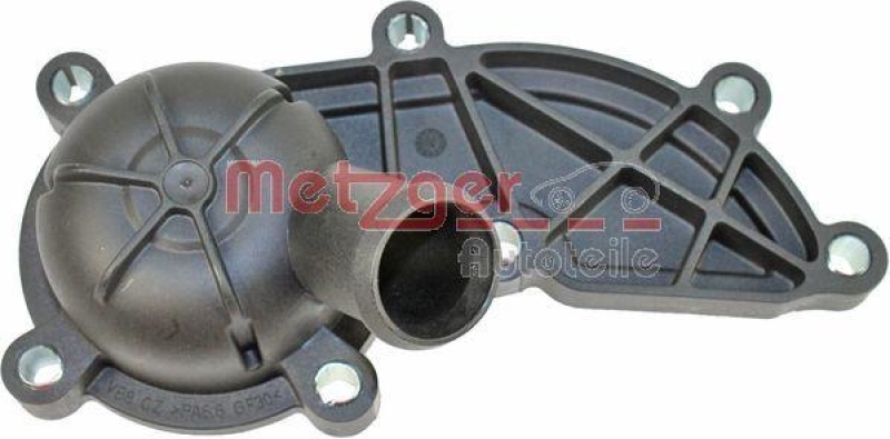 METZGER 4006243 Thermostat Kühlmittel, Mit Gehäuse für AUDI/ÖFFNUNGSTEMP. [°C]88