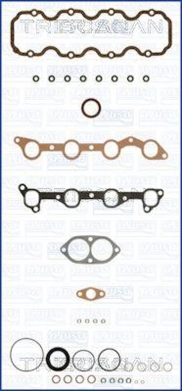 TRISCAN 597-5022 Dichtungsatz Ohne Zyl.Kopfdichtung für Opel