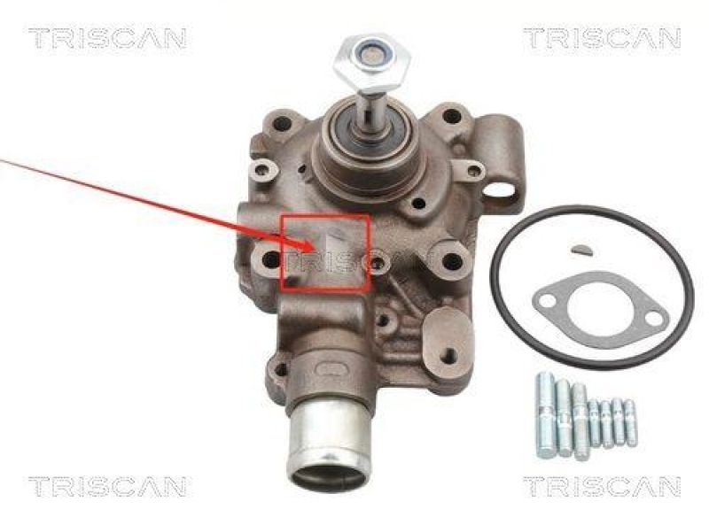 TRISCAN 8600 15040 Wasserpumpe f&uuml;r Iveco