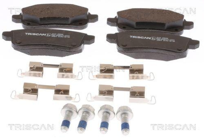 TRISCAN 8110 25046 Bremsbelag Hinten f&uuml;r Renault