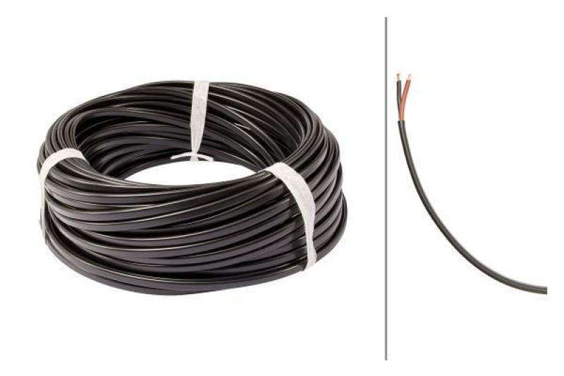 HELLA 8KL 177 729-022 Leitungssatz FLFYY 2,5 mm², Länge 50 m