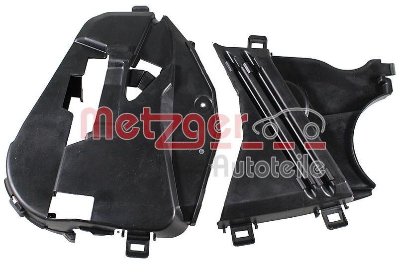 METZGER 2386017 Abdeckung, Zahnriemen f&uuml;r DACIA/RENAULT OBEN UND UNTEN