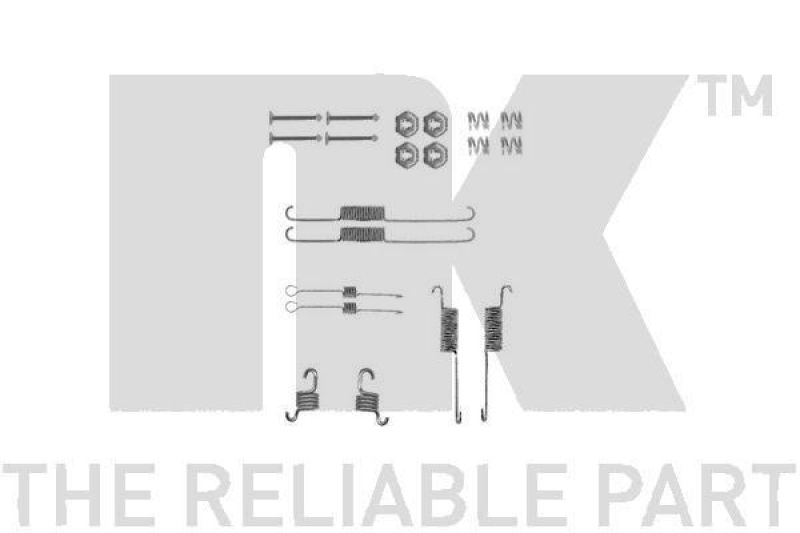 NK 7925809 Zubeh&ouml;rsatz, Bremsbacken f&uuml;r FORD