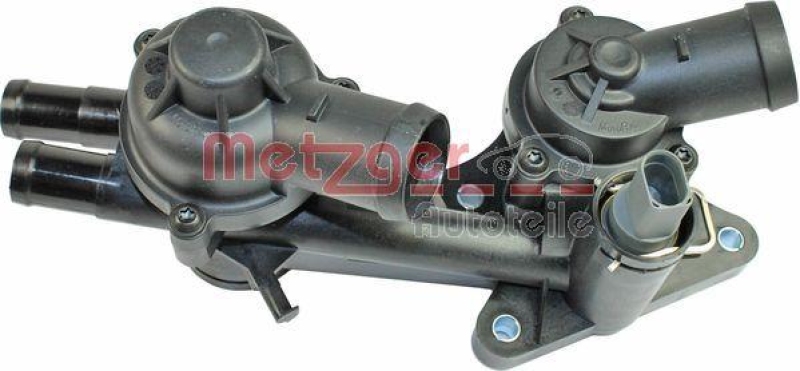 METZGER 4006245 Thermostat Kühlmittel, Mit Gehäuse für AUDI/SKODA/VW/ÖFFNUNGSTEMP. [°C]87