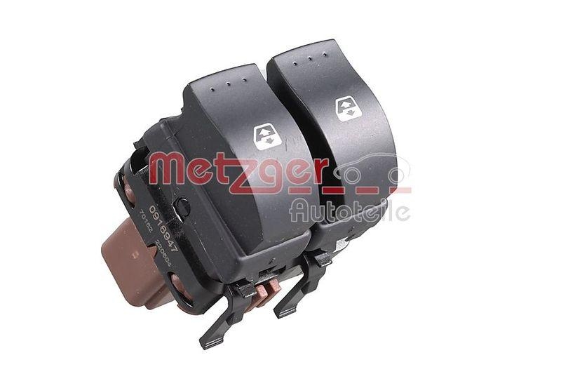 METZGER 0916947 Schalter, Fensterheber f&uuml;r RENAULT
