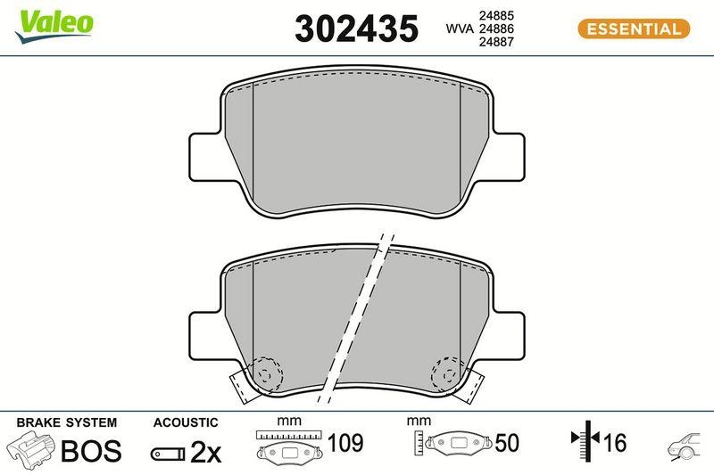 VALEO 302435 SBB-Satz FIRST