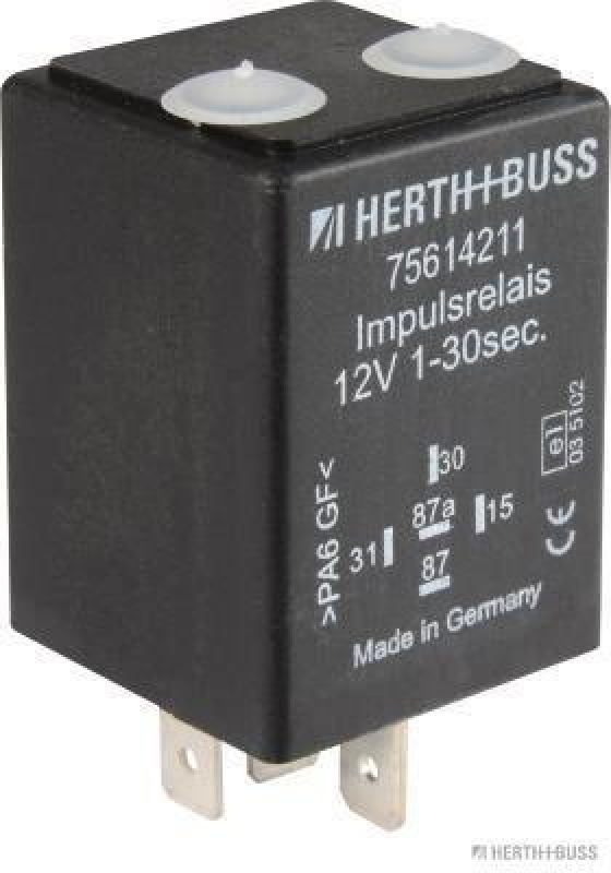 HERTH+BUSS 75614211 Relais, Arbeitsstrom 12 V, 15 A, 5 pins