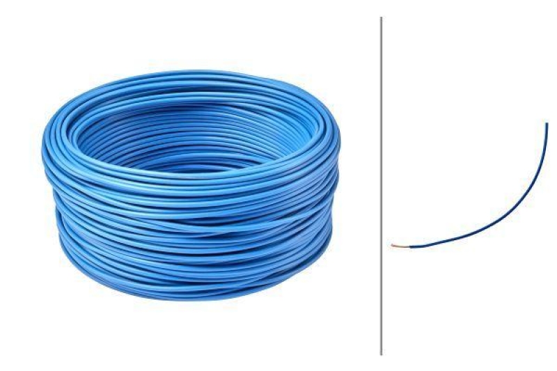 HELLA 8KL 712 934-001 Leitungssatz FLY, blau 0,75 mm&sup2;, L&auml;nge 50 m