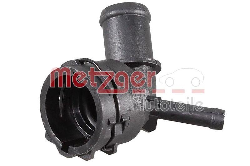 METZGER 4010418 K&uuml;hlmittelflansch f&uuml;r AUDI/SEAT/SKODA/VW