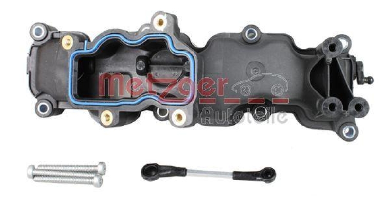 METZGER 2100062 Saugrohrmodul f&uuml;r AUDI/VW rechts OHNE STELLELEMENT