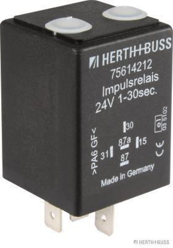 HERTH+BUSS 75614212 Relais, Arbeitsstrom 24 V, 15 A, 5 pins