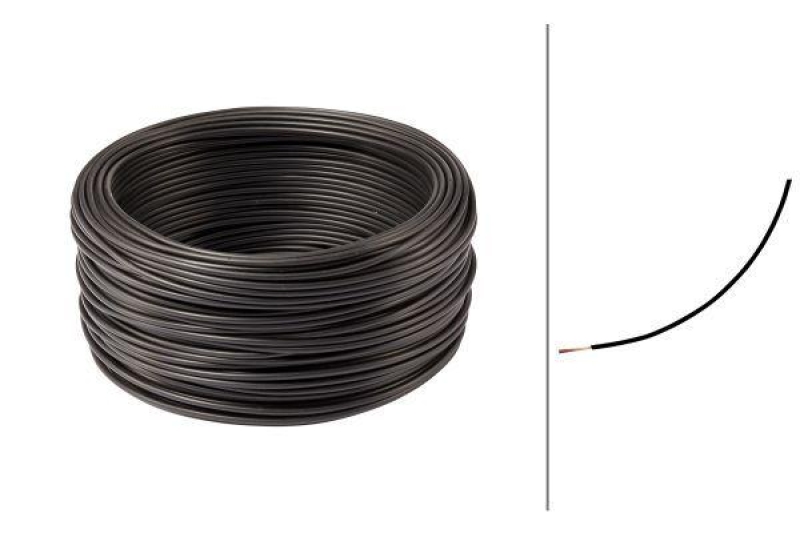 HELLA 8KL 712 936-001 Leitungssatz FLY, 1 mm² Länge 50 m, schwarz