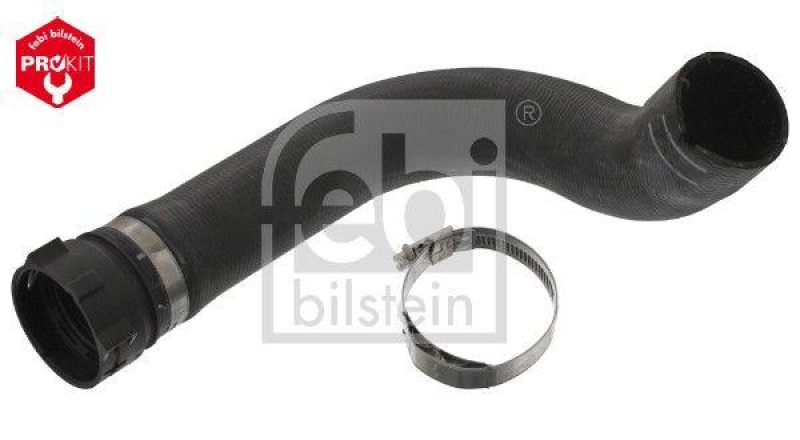 FEBI BILSTEIN 49131 K&uuml;hlwasserschlauch mit Schlauchschellen f&uuml;r Iveco