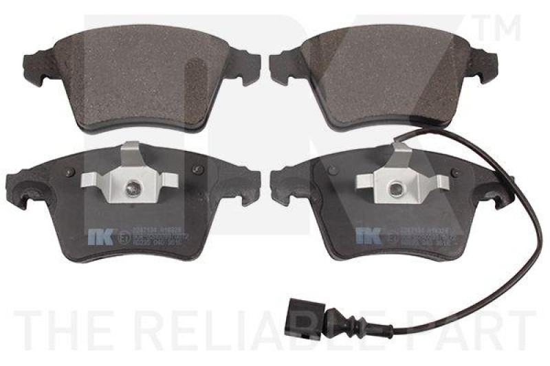 NK 2247134 Bremsbelagsatz, Scheibenbremse f&uuml;r VW