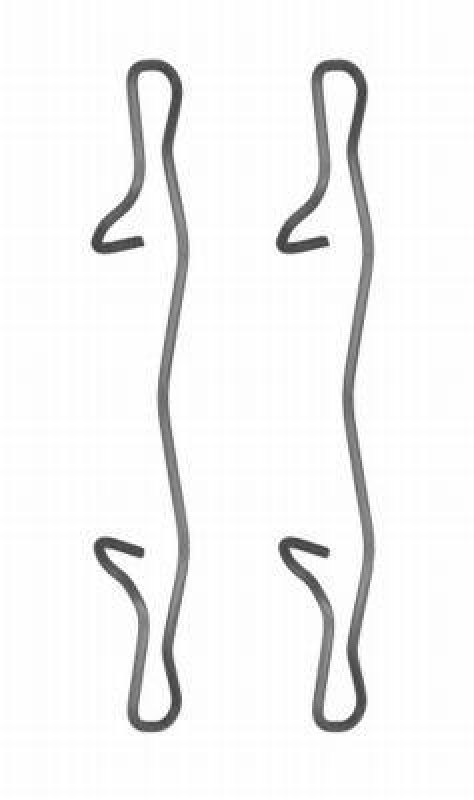 HELLA 8DZ 355 201-501 Zubehörsatz, Bremssattel für FORD/MB/TOYOTA/OPEL/...