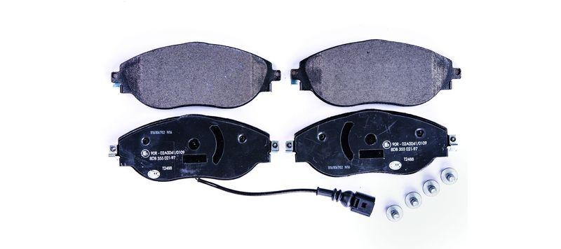 HELLA 8DB 355 021-971 Bremsbelagsatz, Scheibenbremsbelag f&uuml;r SKODA/VW/AUDI/SEAT