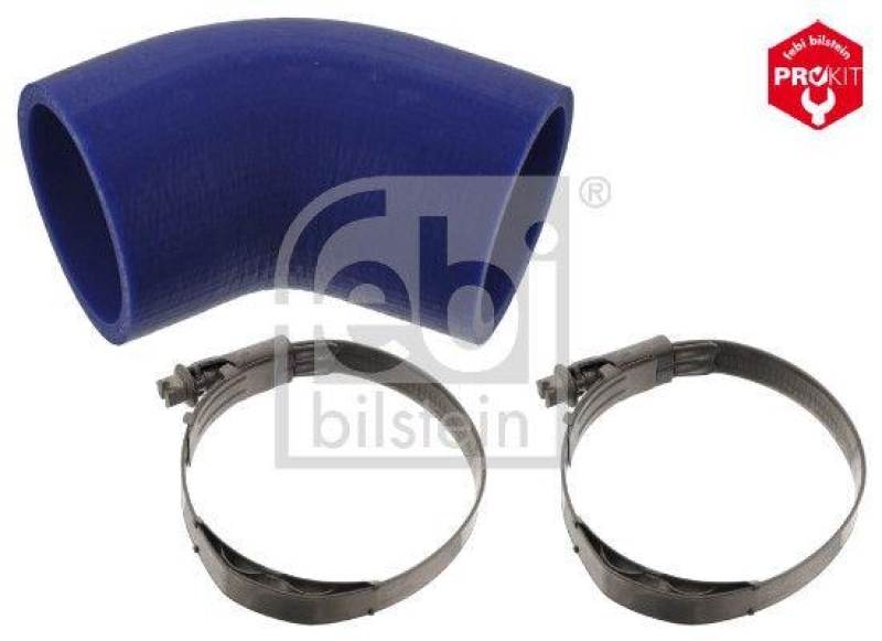 FEBI BILSTEIN 49132 K&uuml;hlwasserschlauch mit Schlauchschellen f&uuml;r Iveco