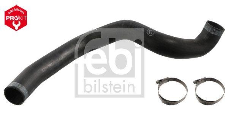 FEBI BILSTEIN 49135 K&uuml;hlwasserschlauch mit Schlauchschellen f&uuml;r Iveco