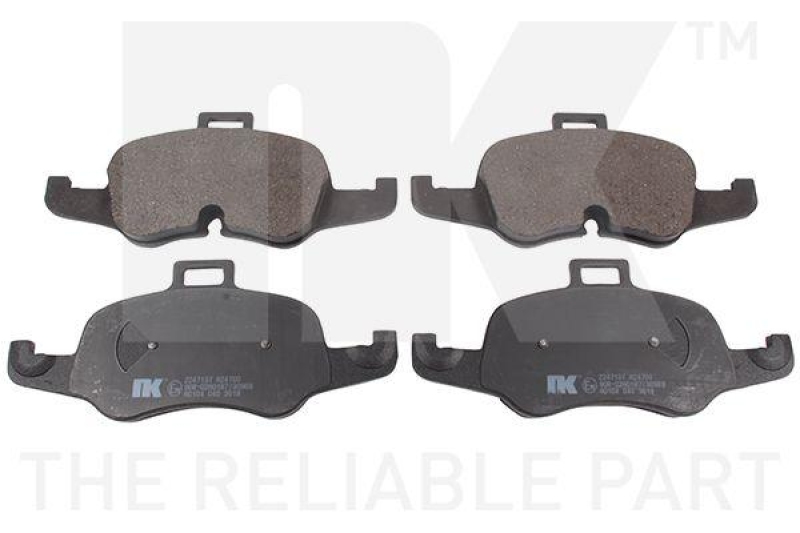 NK 2247137 Bremsbelagsatz, Scheibenbremse f&uuml;r AUDI