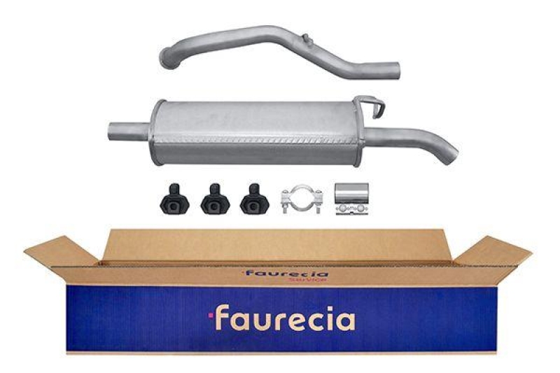 HELLA 8LD 366 033-761 Endschalldämpfer RENAULT