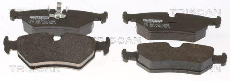 TRISCAN 8110 10012 Bremsbelag Hinten f&uuml;r Jaguar Xj