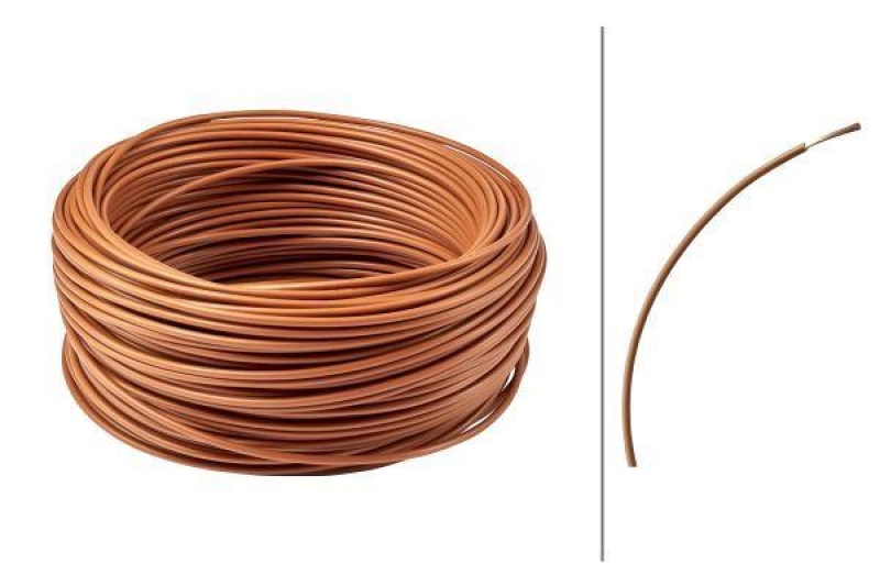 HELLA 8KL 712 942-001 Leitungssatz FLY, 1 mm&sup2; L&auml;nge 50 m, braun