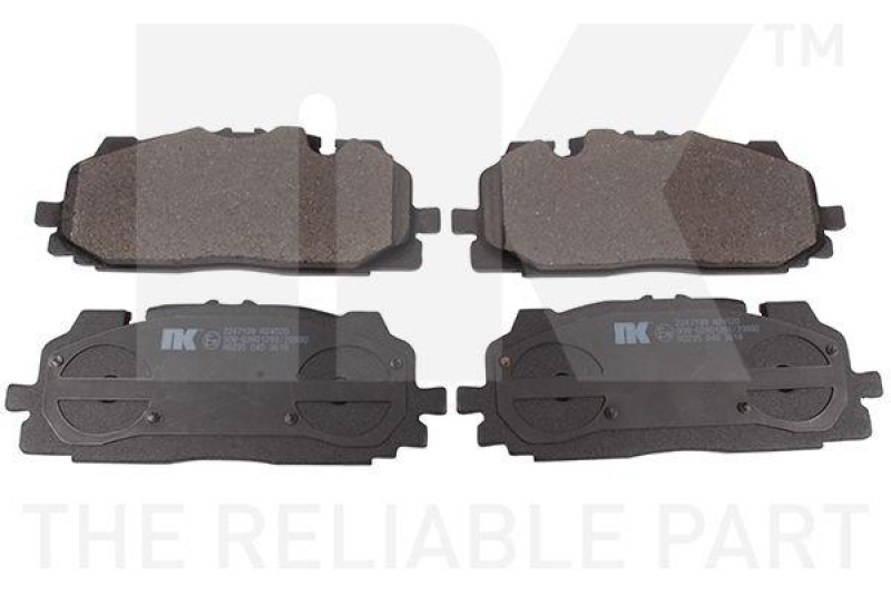 NK 2247139 Bremsbelagsatz, Scheibenbremse f&uuml;r AUDI, VW
