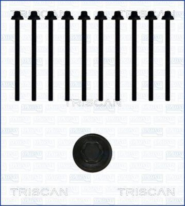 TRISCAN 98-5012 Zylinderkopfschraubensatz f&uuml;r Opel