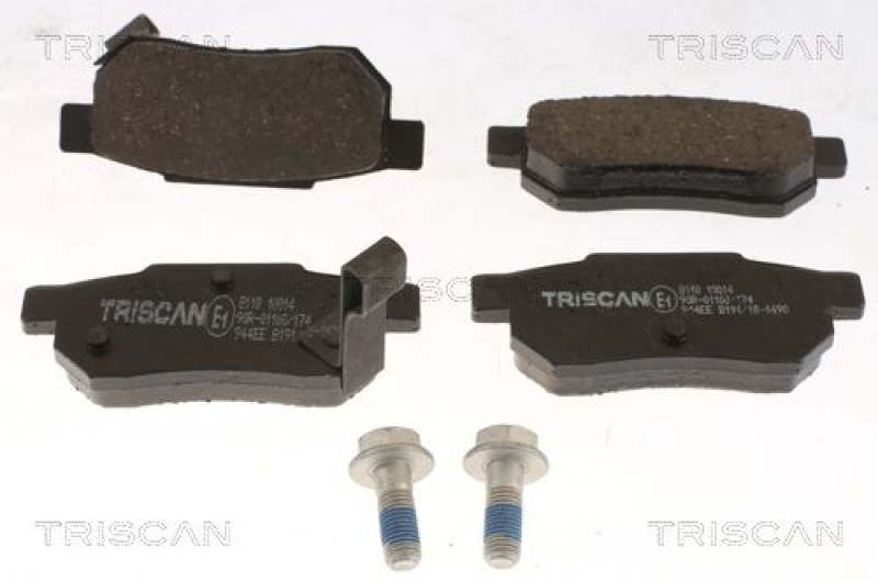 TRISCAN 8110 10014 Bremsbelag Hinten für Honda, Rover