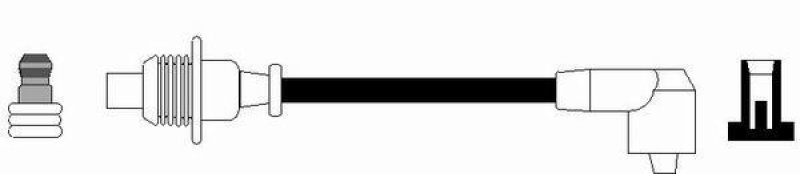 NGK 36623 Z&uuml;ndkabel PU-3A-000 731 070 |Z&uuml;ndleitung
