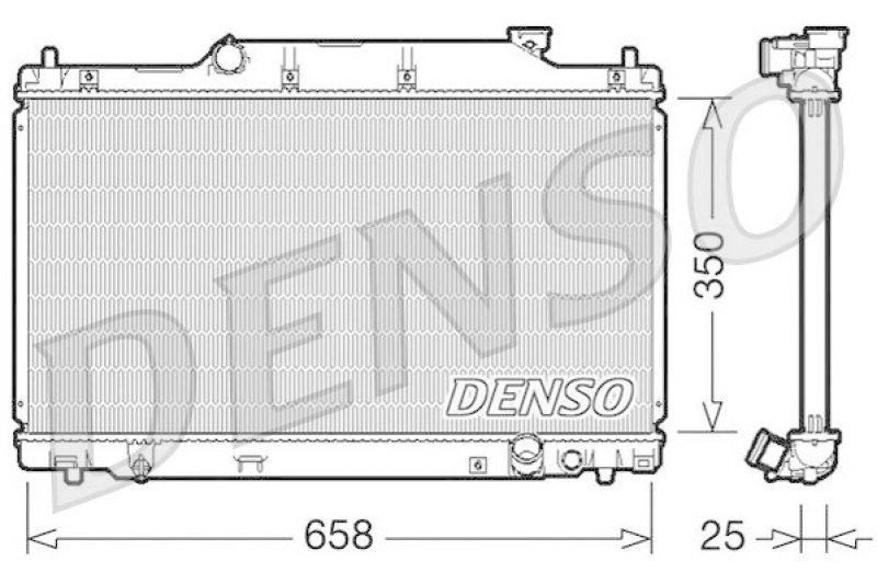DENSO DRM40007 K&uuml;hler HONDA CIVIC VIII Hatchback (FN, FK) Type R (2006 - )