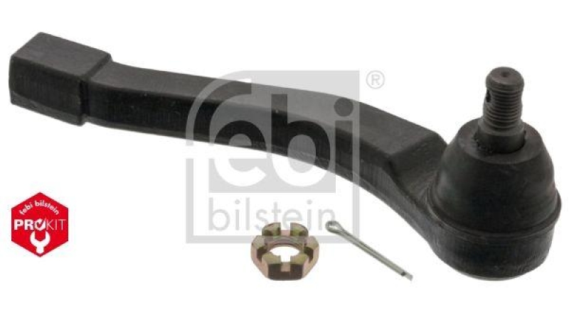 FEBI BILSTEIN 41899 Spurstangenendst&uuml;ck mit Kronenmutter und Splint f&uuml;r SSANGYONG