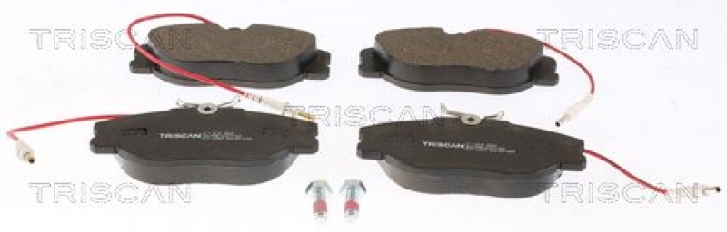 TRISCAN 8110 10018 Bremsbelag Vorne für Citroen, Fiat, Peugeot