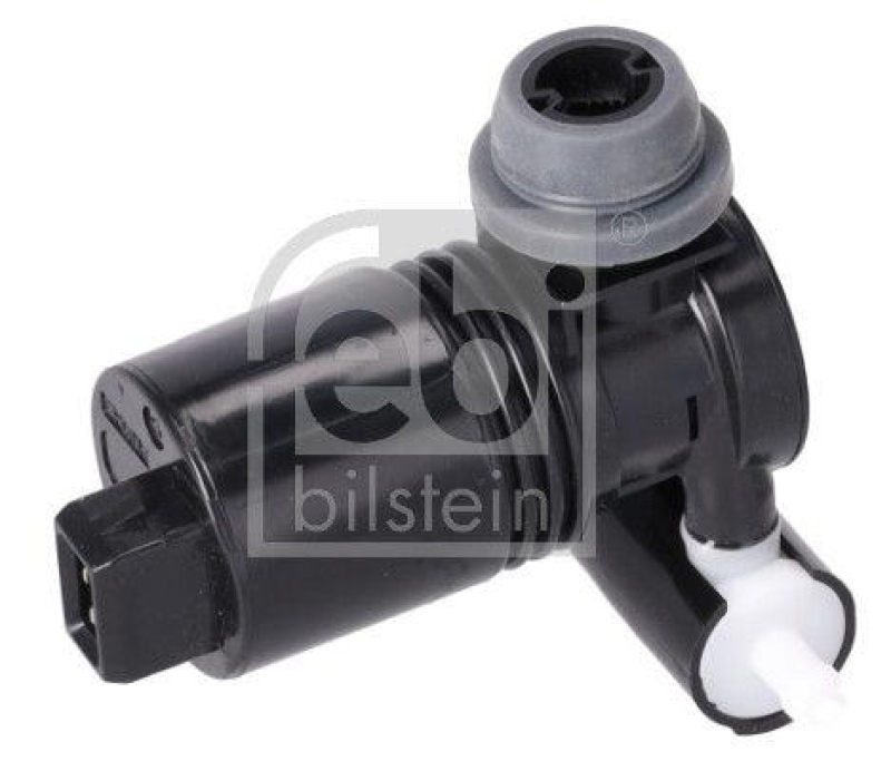 FEBI BILSTEIN 109274 Waschwasserpumpe für Scheibenreinigungsanlage, mit Dichtring für NISSAN
