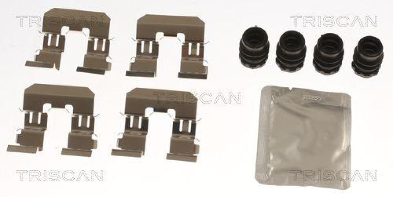 TRISCAN 8105 681540 Montagesatz, Scheibenbremsbelag f&uuml;r Subaru