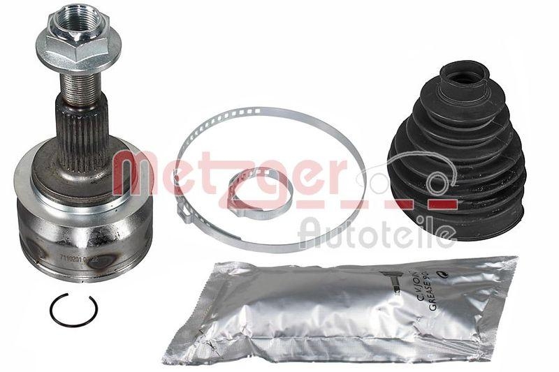 METZGER 7110201 Gelenksatz, Antriebswelle f&uuml;r MAZDA VA rechts RADSEITIG
