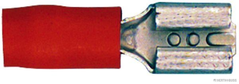 HERTH+BUSS 50252505 Quetschverbinder 0,5 - 1 mm&sup2;, 4,8 x 0,5 mm, DIN 46245