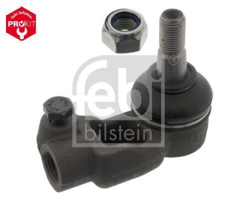 FEBI BILSTEIN 02636 Spurstangenendst&uuml;ck mit Sicherungsmutter und Schraube f&uuml;r Opel