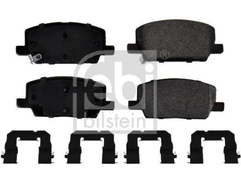 FEBI BILSTEIN 176970 Bremsbelagsatz mit Befestigungsmaterial f&uuml;r Vauxhall