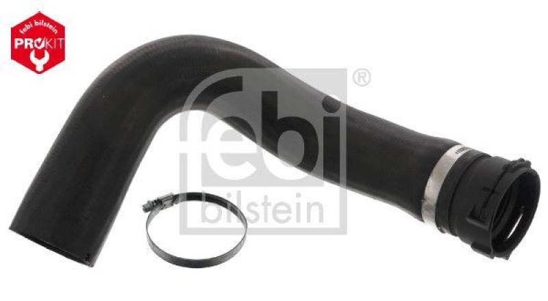 FEBI BILSTEIN 49144 K&uuml;hlwasserschlauch mit Schlauchschellen f&uuml;r Iveco