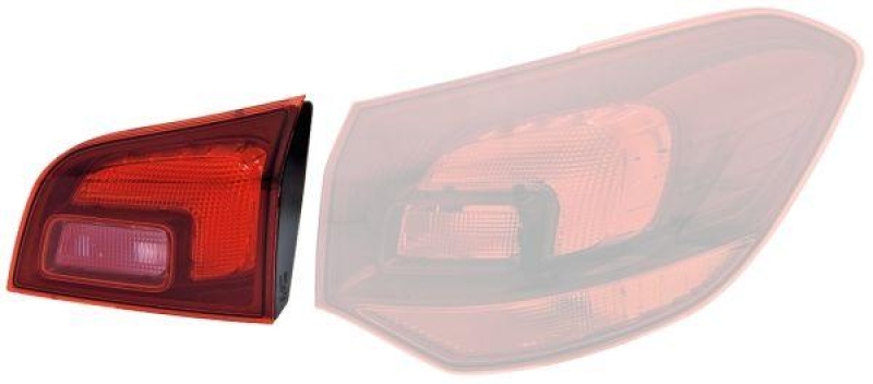 HELLA 9EL 354 998-051 Heckleuchte links Halogen OPEL