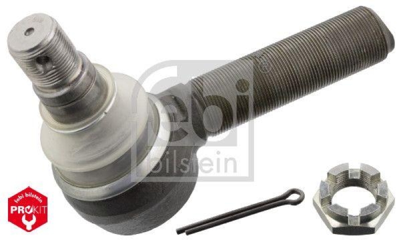 FEBI BILSTEIN 104225 Kugelgelenk mit Kronenmutter und Splint f&uuml;r Iveco