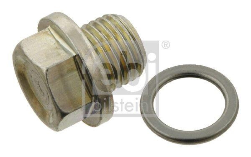 FEBI BILSTEIN 30269 Ölablassschraube mit Dichtring für MITSUBISHI