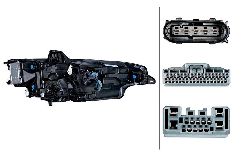 HELLA 1LX 013 508-931 Heckscheinwerfer links LED VOLVO