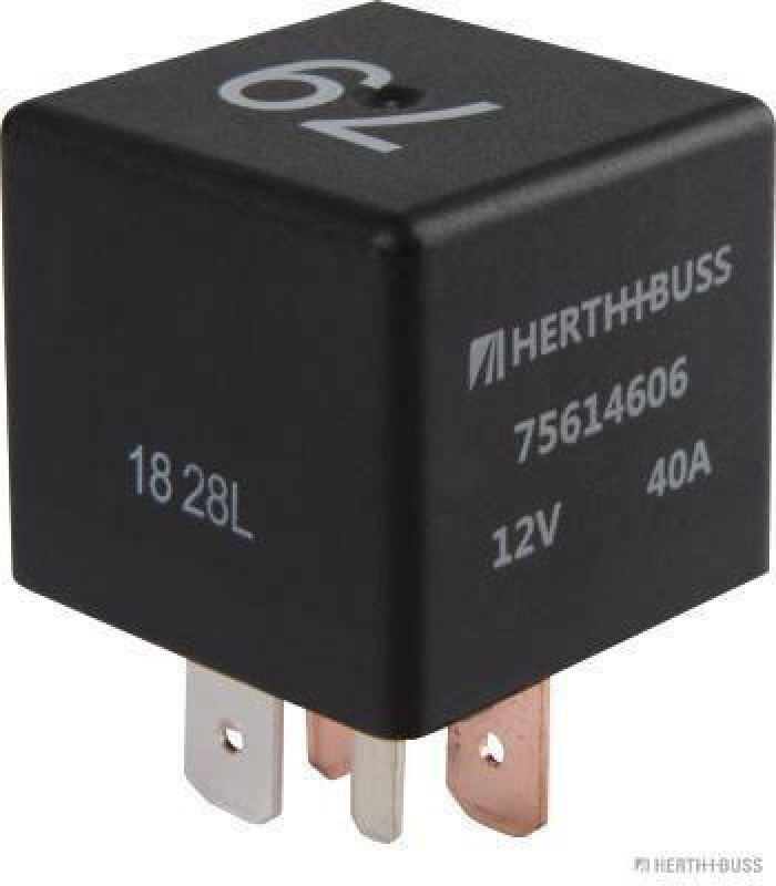 HERTH+BUSS 75614606 Multifunktionsrelais 12 V, 15 - 40 A, 6 pins, Diode, Widerstand